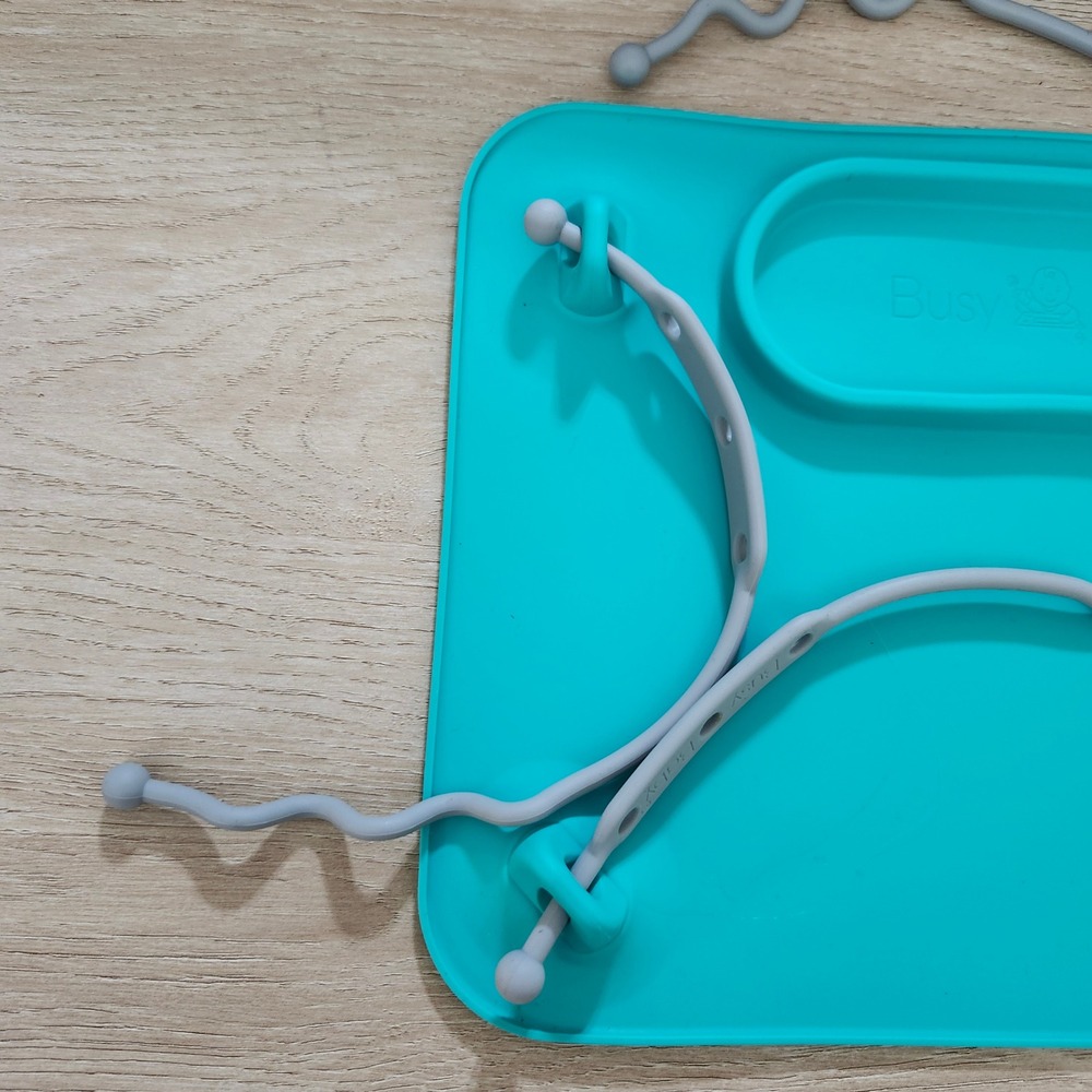 Busy Baby Mat‎ Silicone Suction Toddler Baby Travel Portable Snack Tray - Picture 2 of 7